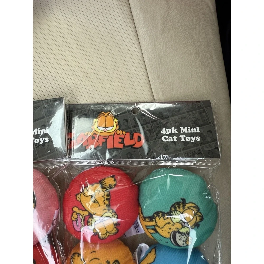 Lot Of 2 Nickelodeon Garfield 4‎ Pack Mini Cat Toys 2026 New